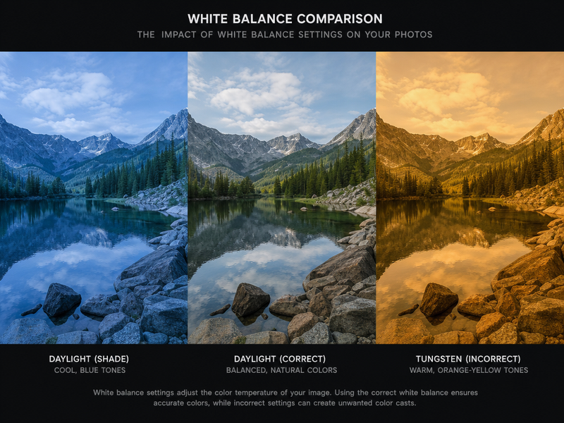 1-Minute Lesson 11 Color &amp; White Balance – Getting Natural Tones