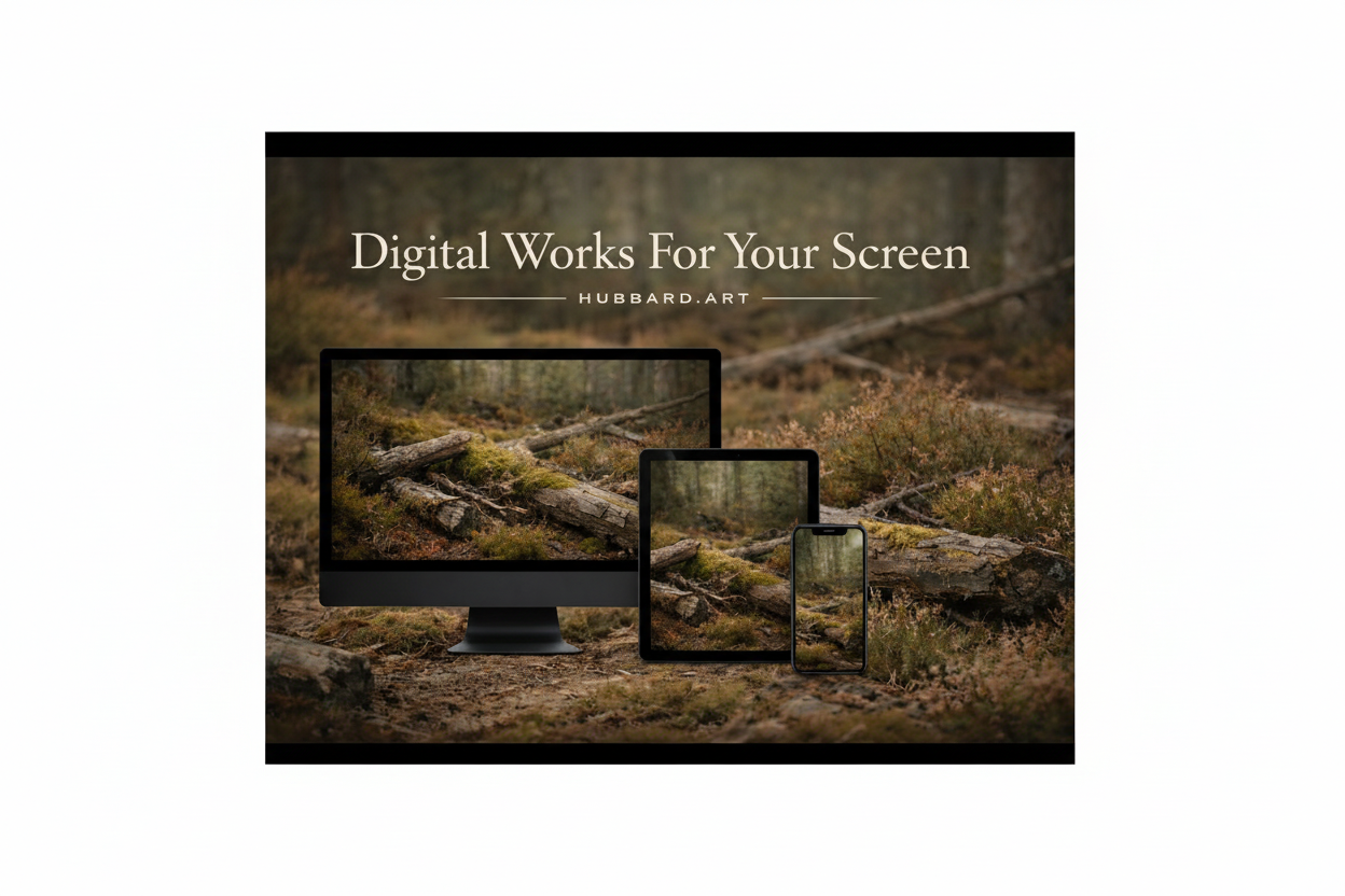 Digital works for your screen