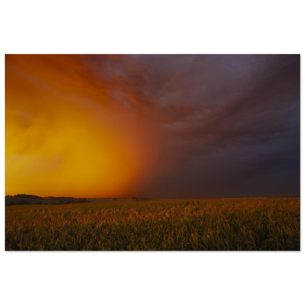 Hubbard Art by Joseph Hubbard Between Fire and Storm — Fine Art Landscape Photography Print Museum-Quality Matte Paper Poster 40x60 cm 16x24″