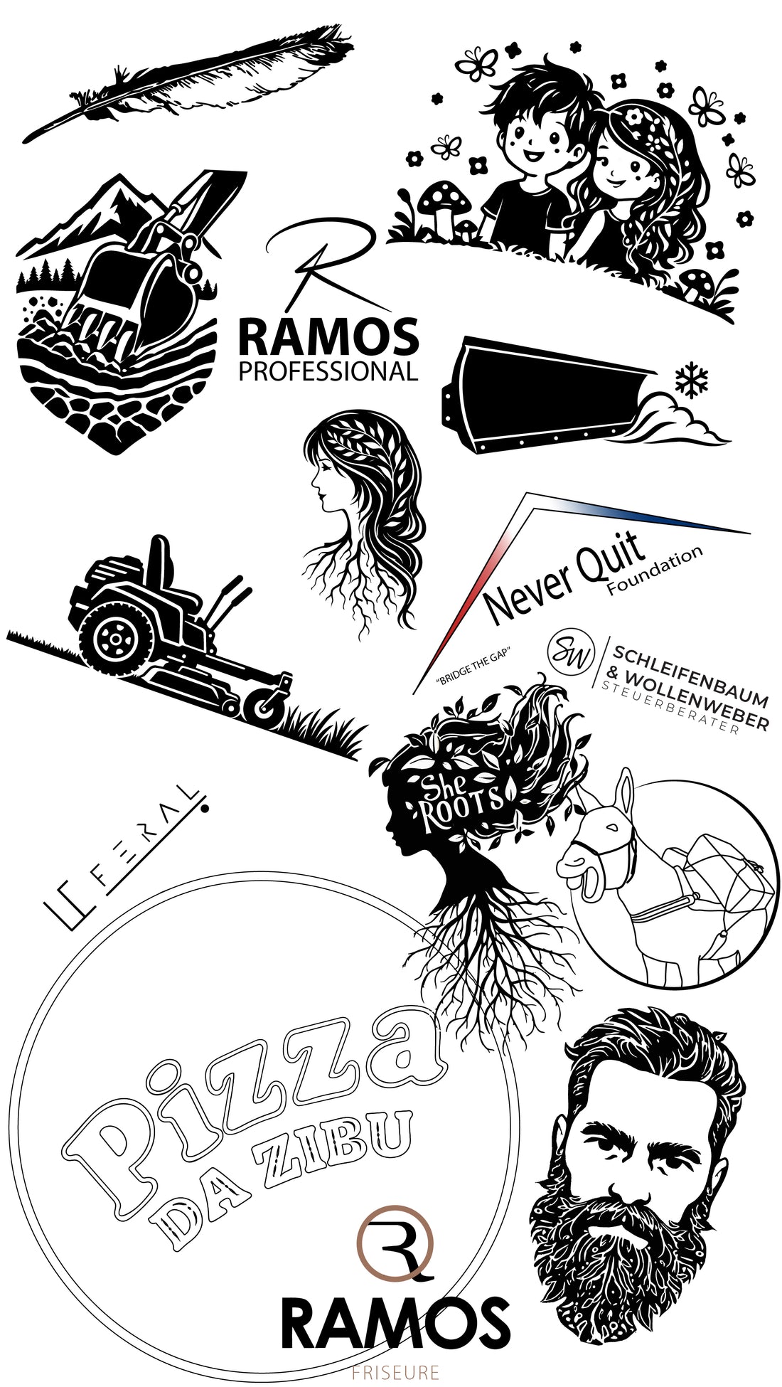 Graphic design and visual identity artwork by Joseph Hubbard