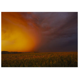 Hubbard Art by Joseph Hubbard Between Fire and Storm — Fine Art Landscape Photography Print Museum-Quality Matte Paper Poster 13x18 cm 5x7″