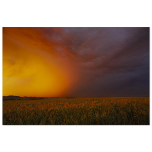 Hubbard Art by Joseph Hubbard Between Fire and Storm — Fine Art Landscape Photography Print Fine Art Poster - 60x90 cm 24x36″